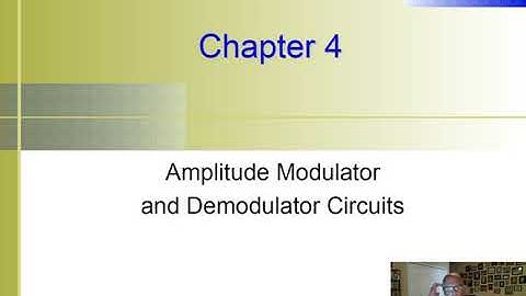 EET2325C RF Communications Chapter 4 Video Lecture