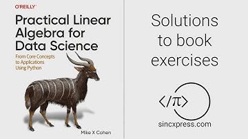 Linear algebra for data science, chapter 7 exercise 1 (covariance to correlation)