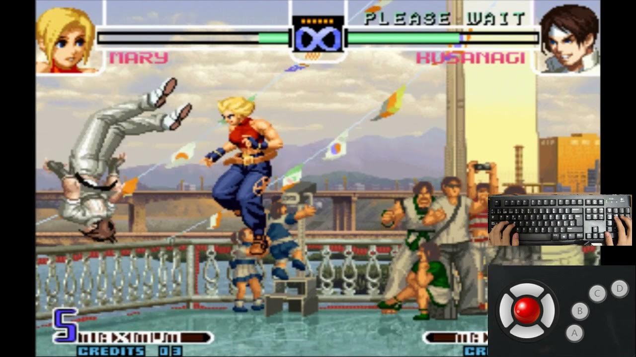 Quinto y doble de Blue Mary KOF 2002 YouTube