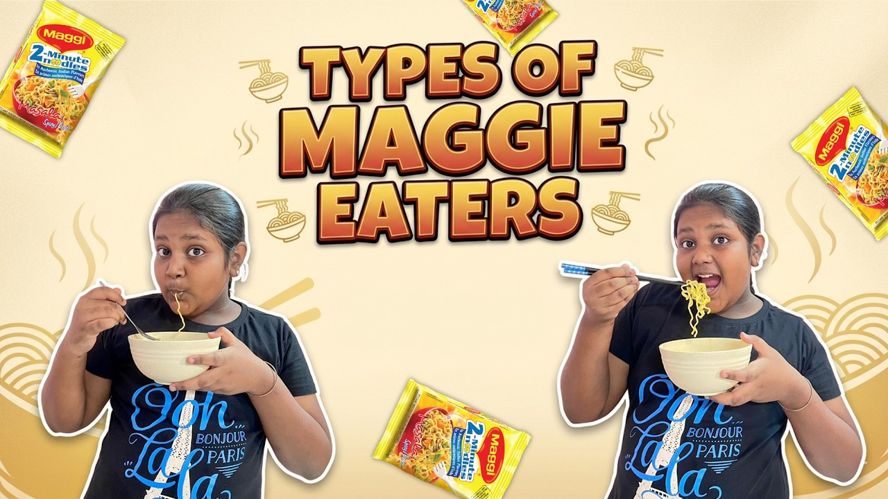 Every Type of Maggi Eater in India 🍜 | Shruja |