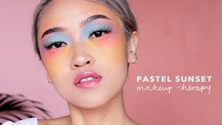 pastel sunset ᛫ makeup therapy