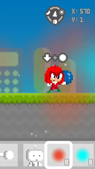 SONIC MEET KNUCKLES. BOKU BOKU VERSION