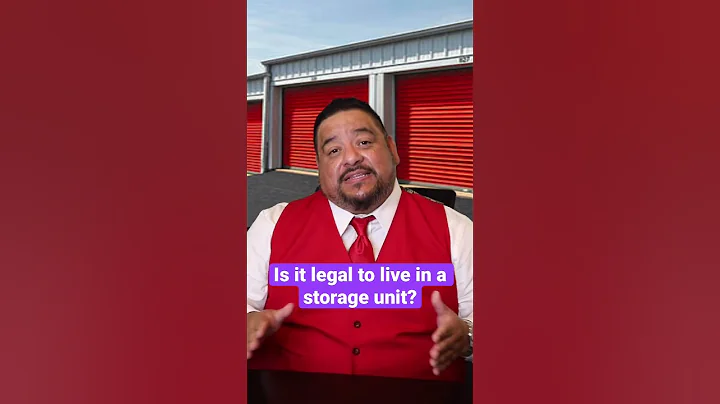 Is it legal to live in a storage unit? 📦 #shorts - DayDayNews