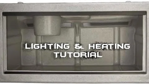 Lighting & Heating a Medium Vision Cage!