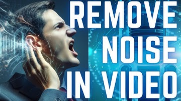 How to Remove Background Noise in Video for FREE using AI