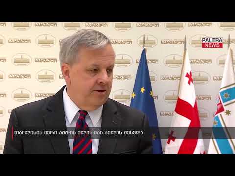 თბილისის მერი აშშ-ის ელჩს იან კელის შეხვდა