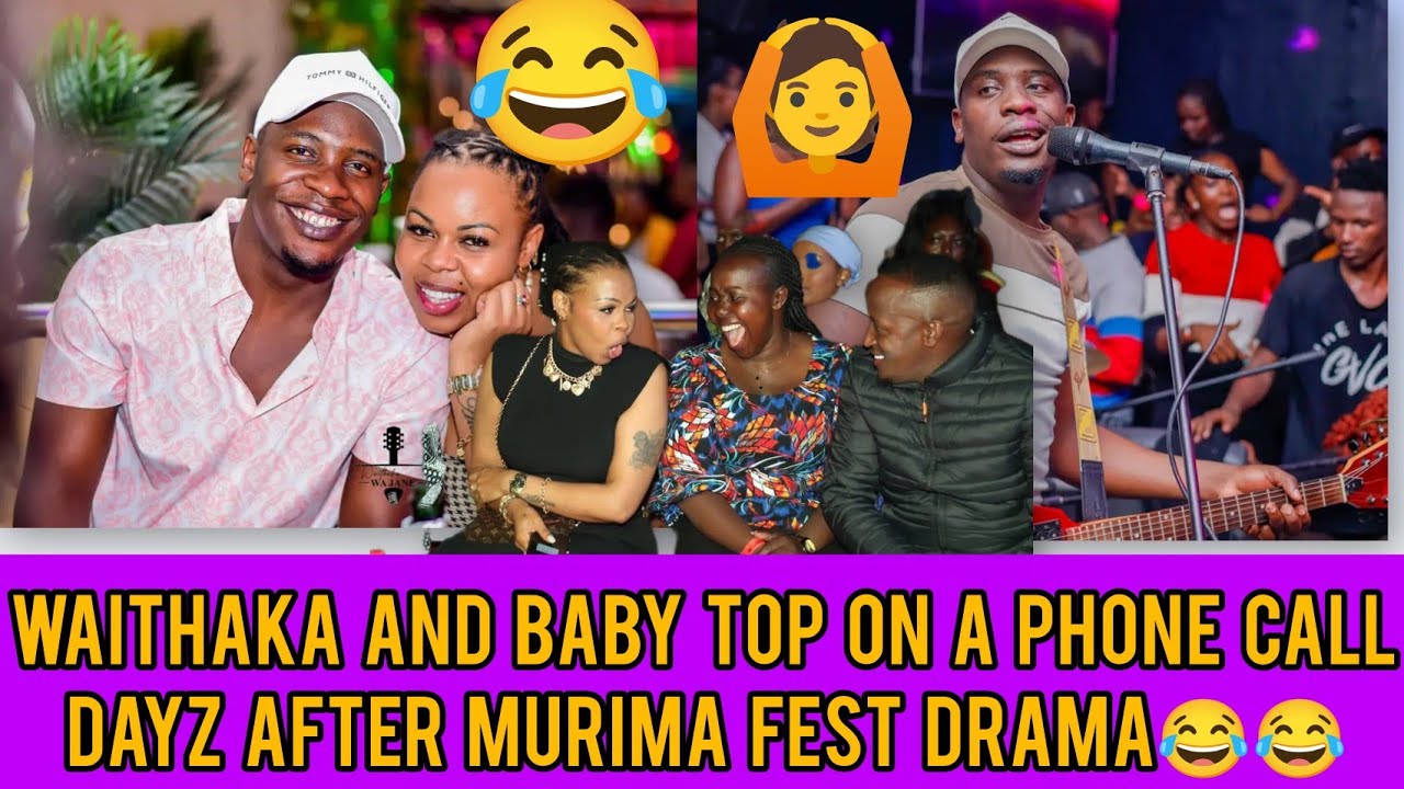 NAKUPENDA🤣WAITHAKA (KARAIKU))ON A PHONE CALL WITH BABY TOP,listen what he said regarding WIMA FEST😂📸