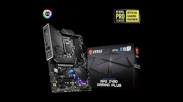 MSI MPG Z490 Gaming Plus Motherboard Unboxing and Overview
