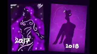 Galaxy - Redrawing My Old Art From 2017