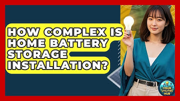 How Complex Is Home Battery Storage Installation? - Your Utilities Hub