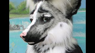 Marbled Silver Maned Wolf