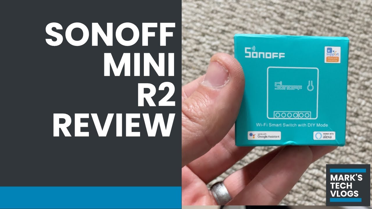 Sonoff Mini R2 Smart WiFi Switch - Full Review 