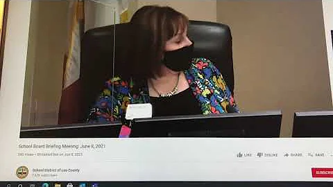 Lee County Florida School Board member Debbie Vaug...