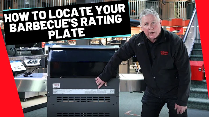 How To Find Your Rating Plate (Find Your Model #) | Barbecues Galore