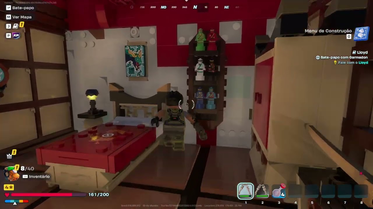 Fortnite - Lego Ninjago - DERROTANDO INIMIGOS COM NUNCHAKU!!