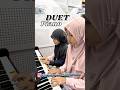 Kakak-adik lagi akur kompak main Piano #piano #music #musicschool
