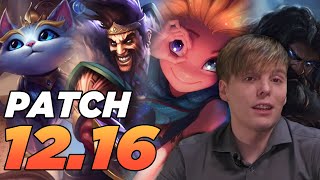 Famous LS | LoL PATCH 12.16 Rundown - Yuumi Zeri Draven Hit, Zoe Support Buffs Net Worth