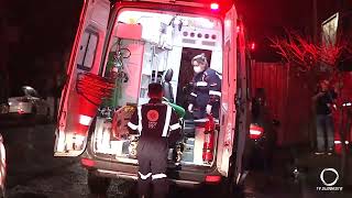 Corpo de Bombeiros e SAMU são acionados em acidente...