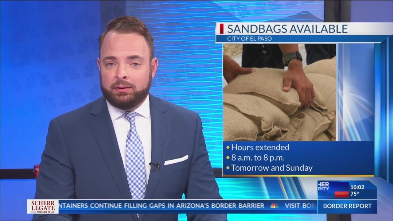 Sandbags available in El Paso and Las Cruces YouTube