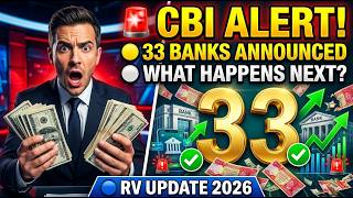 🏦 33 Banks Announced by CBI — Signs of an Upcoming Iraqi Dinar Shift? | RV Update 2026