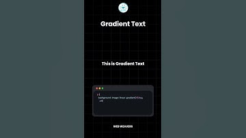 Your Text Deserves Color — Gradient Magic in CSS ✨