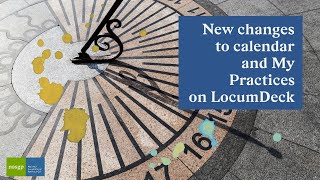 Update: LocumDeck calendar and 'My Practices'