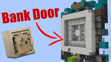 COMPACT 3x3 REALISTIC Bank Vault Door [Redstone]