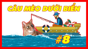 Raft Survival #8: [Game Play] Câu Cá Biển Được Chim & Mèo - SRBRO TV RAFT