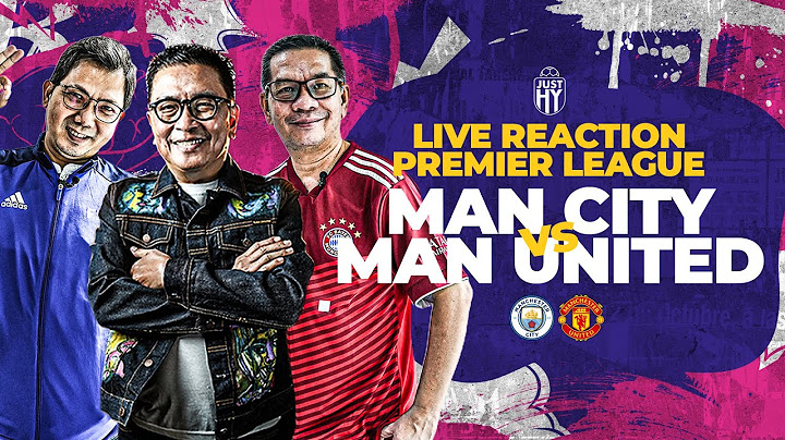 [LIVE] REACTION NOBAR MAN CITY VS MAN UNITED | R66 Media