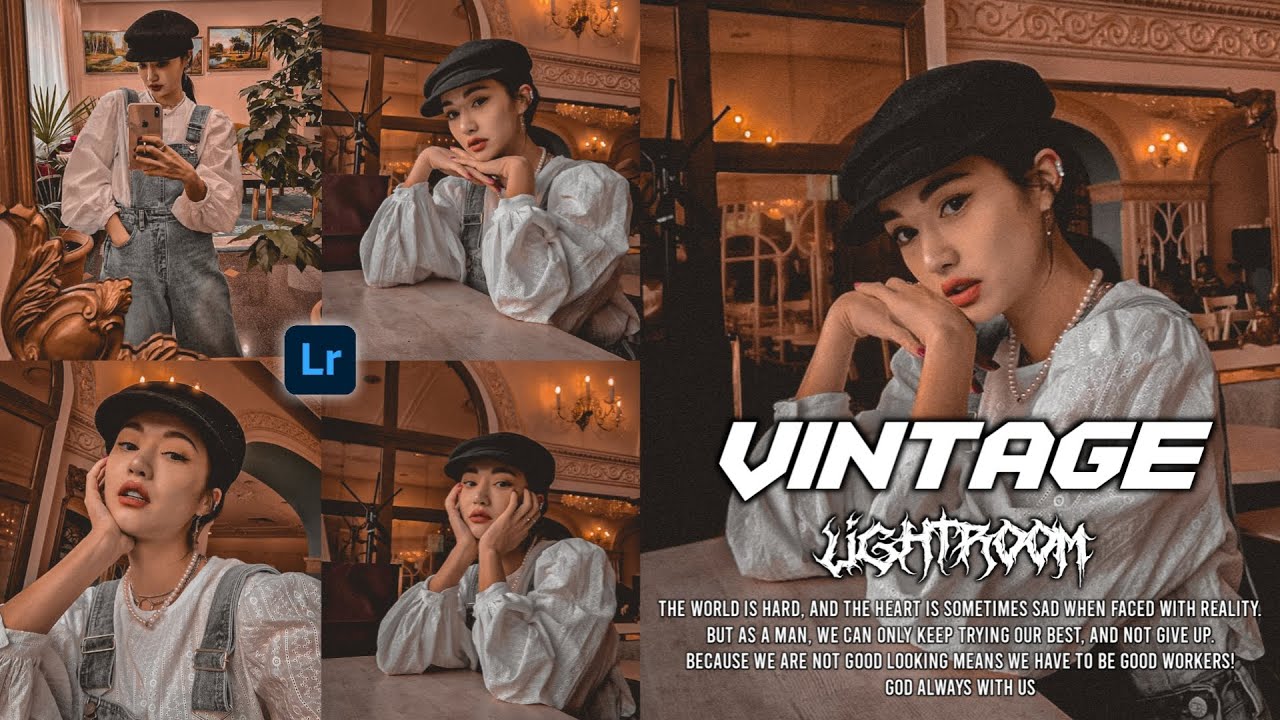 Cara Edit Foto Ala Selebgram | Vintage (Retro) Preset  