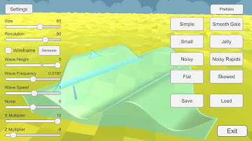 Luke Sanderson - Ocean Waves - Maths and Graphics 2017