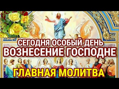 Молитва на Вознесение Господне. За здоровье и Божью опеку!