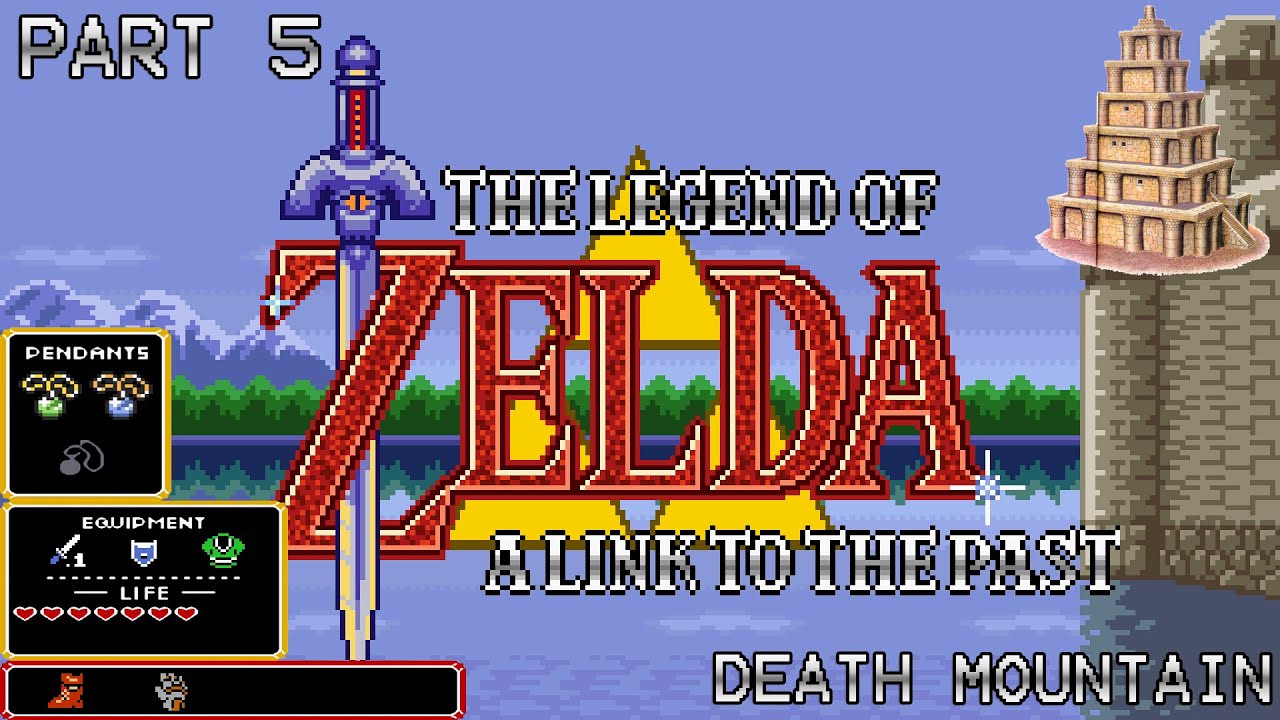 Zelda Link To The Past Death Mountain