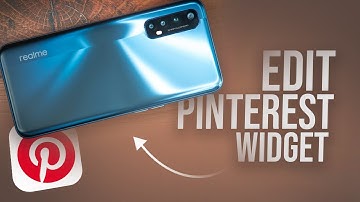 How to Edit Pinterest Widget on Android (tutorial)