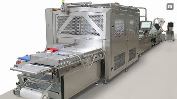 MULTIVAC Packaging Line Solution for Cylinder Cheese Blocks