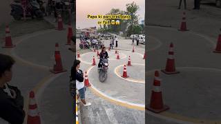 Papa Ki Pari 😍 Nepal Bike Trail Ma Sabai Lai Shock! 😱🔥 #papakipari #nepalbiketrial #fypシ゚
