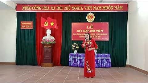 tổng kết công tác năm 2022 của chi hội CCB khu phố 10