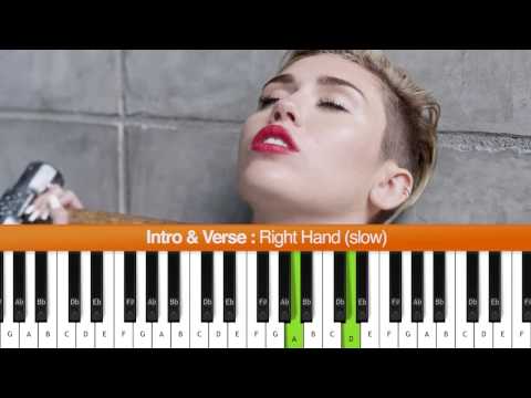 How To Play "Wrecking Ball" (Miley Cyrus) Part 1 - Piano Tutorial / Chords