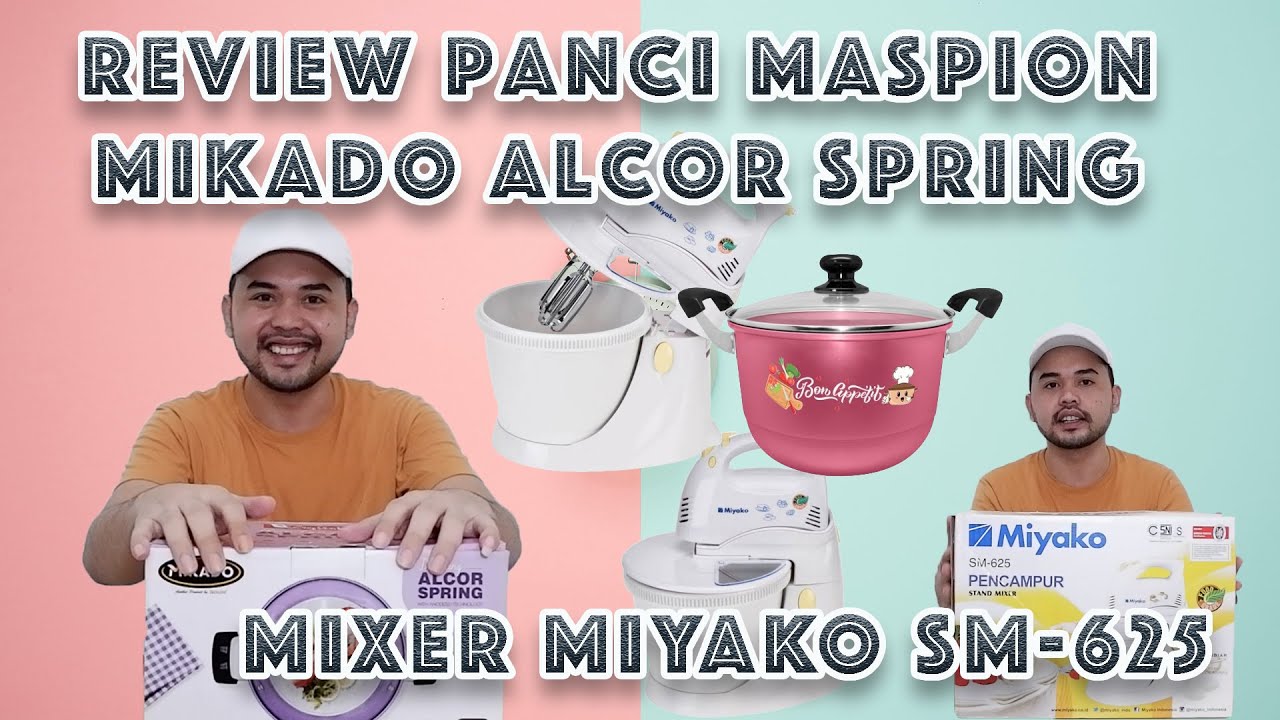  Panci  Maspion  Mixer Miyako SM 625 YouTube