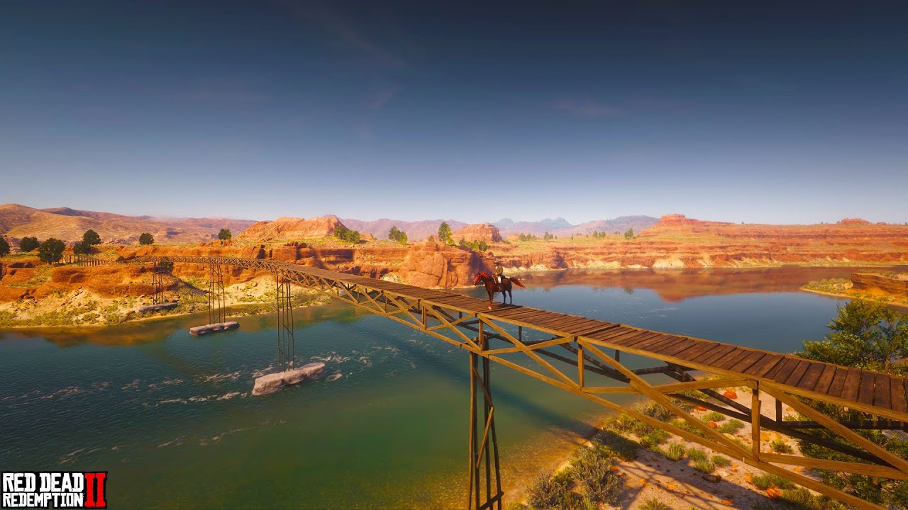 Frontera Bridge Access to Mexico Mod RDR2 YouTube