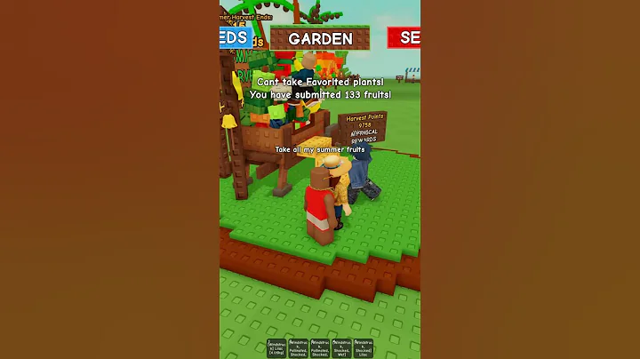 New BEST Method to Farm HARVEST POINTS in Grow a Garden! #growagarden #roblox