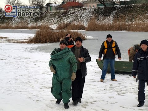 Спасение рыбака на льду