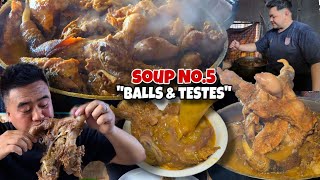 Most Insane Bat and Balls in Bacolod | Filipino Street Food | Soup no. 5