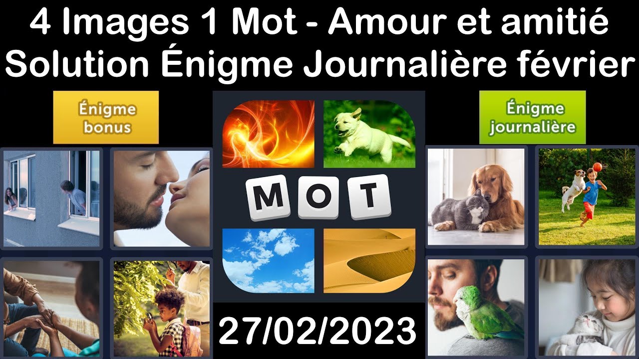 4 Images 1 Mot Niveau 114 Solution
