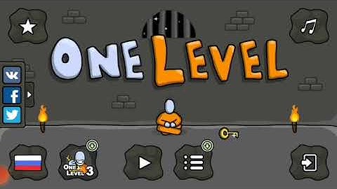 One Level - Gameplay Walkthrough Part 1 - Level 1-20 (Android, iOS)