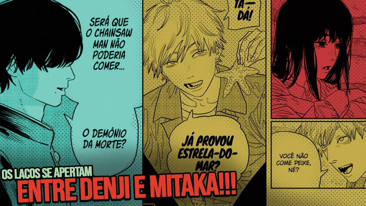 Criador de Chainsaw Man conta quando comeu o seu peixe de