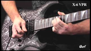 X-6 VPR Electric Guitar by Cort- Snake Skin Look &amp; Feel