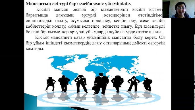 Жеке мансап Жеке мансап