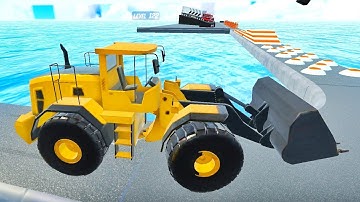 Car Crash 3d | Crash Master 3D (Excavator) Part-24 Android,ios Gameplay