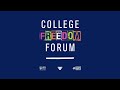 College Freedom Forum at UFM 2019